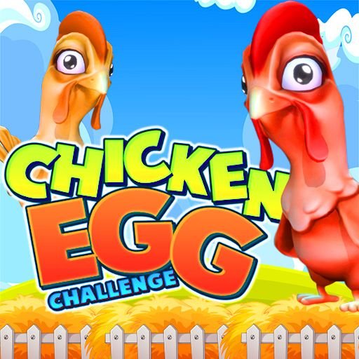 لعبة تحدي بيض الدجاج